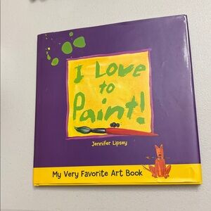 I love to paint - Art Book